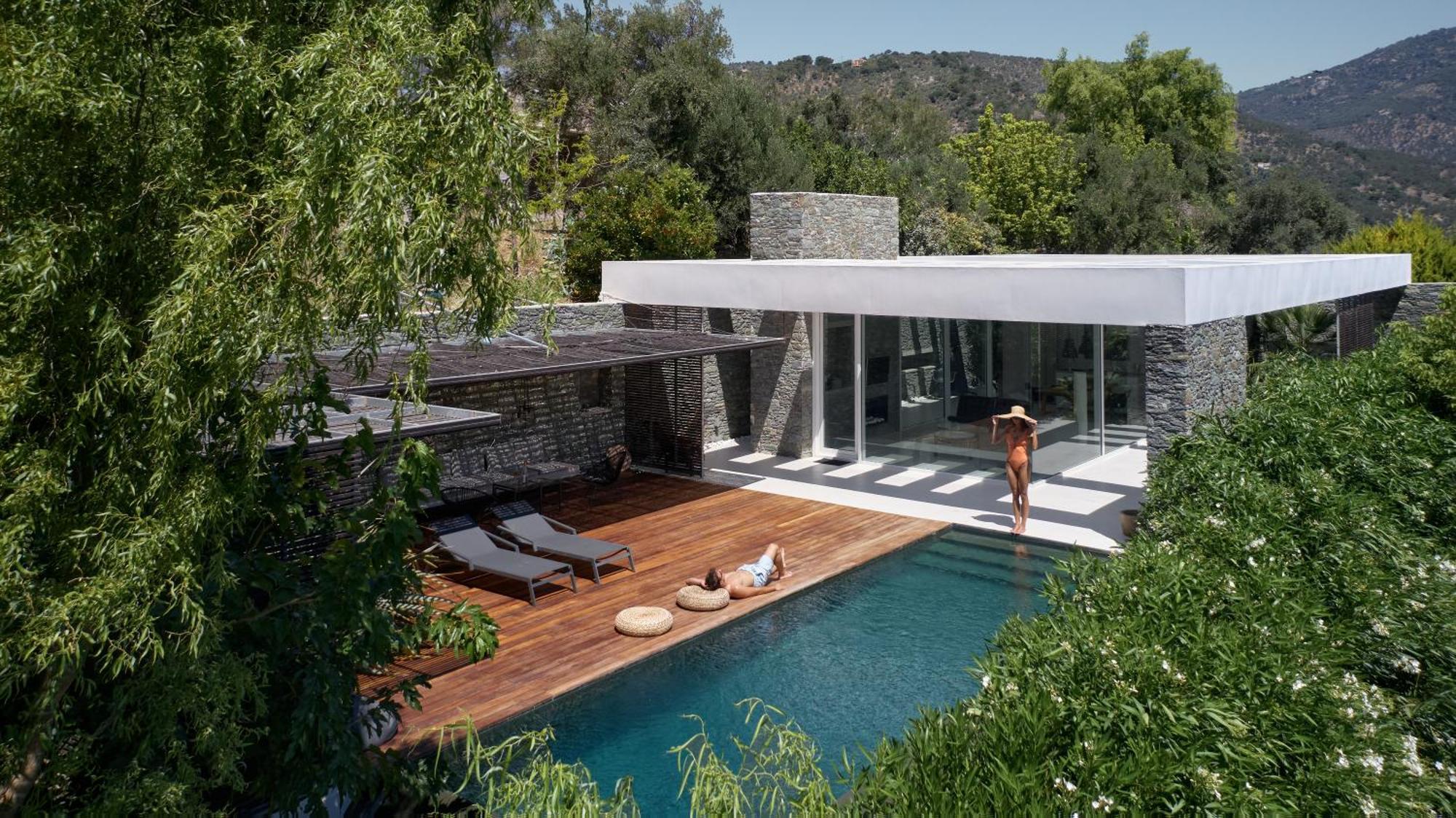 A - Luxury Villas Plomári Kültér fotó
