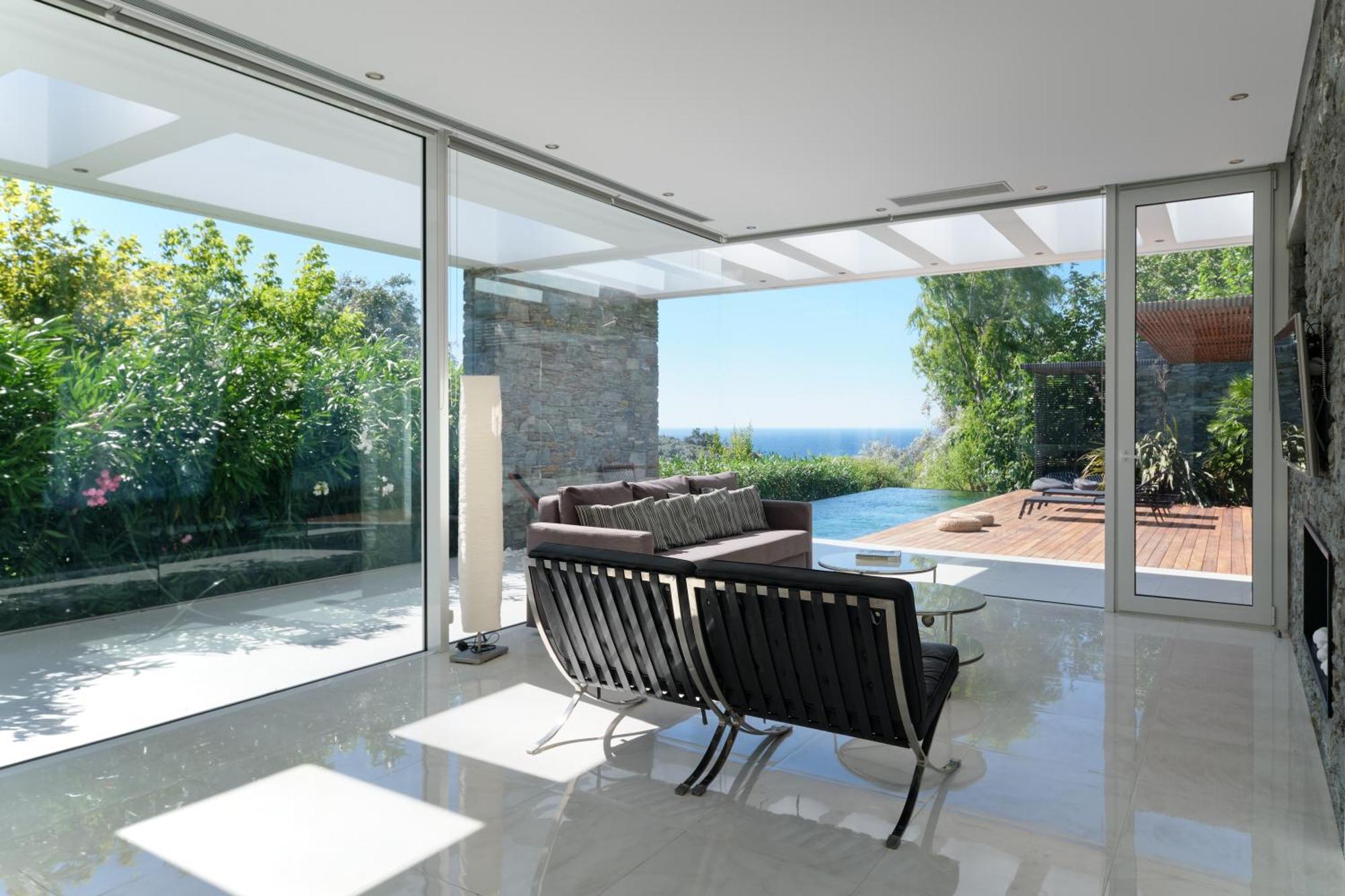 A - Luxury Villas Plomári Kültér fotó