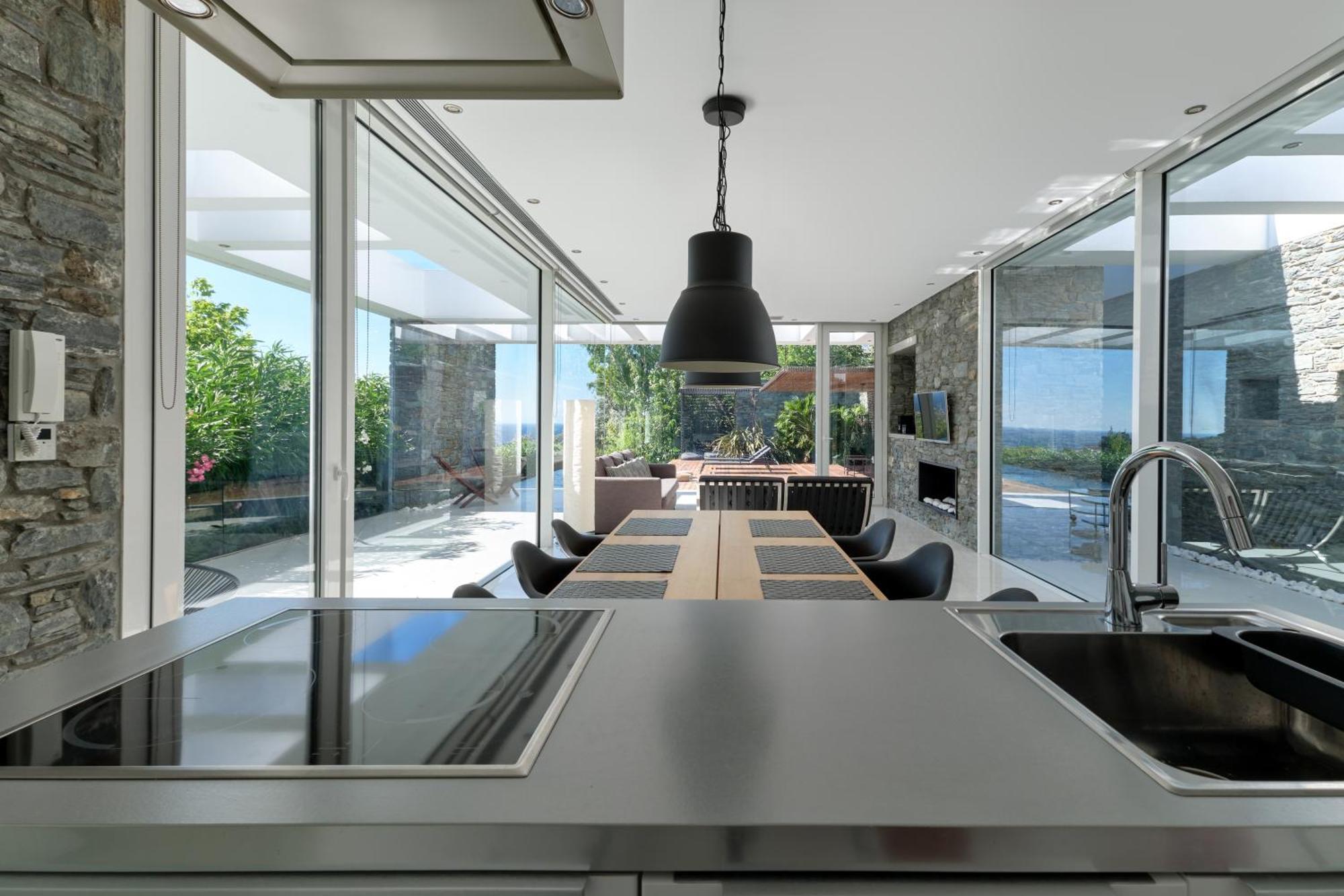 A - Luxury Villas Plomári Kültér fotó